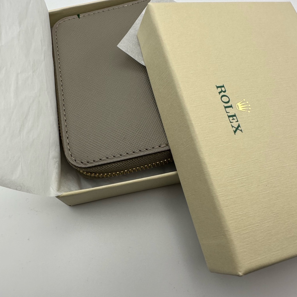Rolex Leather Card Holder